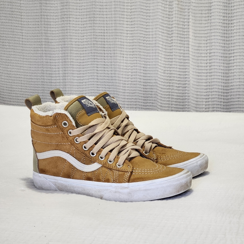 Vans mustard yellow, mens 7.5, women's 9,  good condition